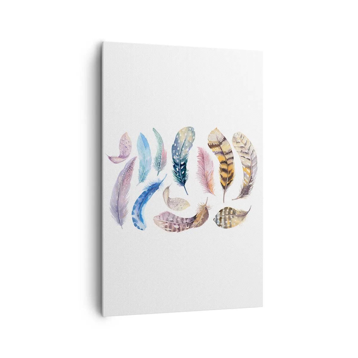 Obraz na plátně - Lehké, strakaté a vícebarevné - 80x120 cm