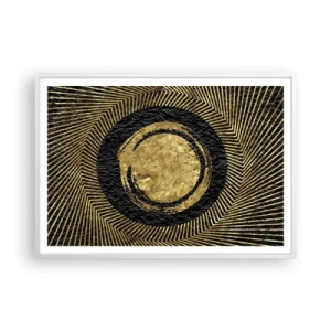 Plakát v bílém rámu - Glamour kompozice - 100x70 cm