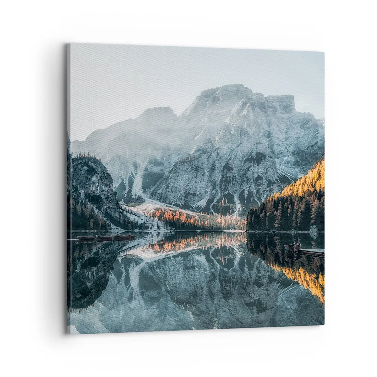 Obraz na plátně - Zrcadlová krajina - 60x60 cm