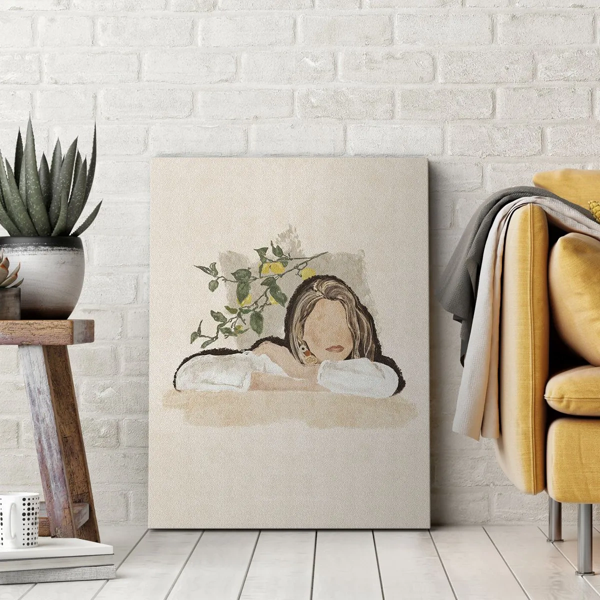 Obraz na plátně - Krasavice z jihu - 45x80 cm