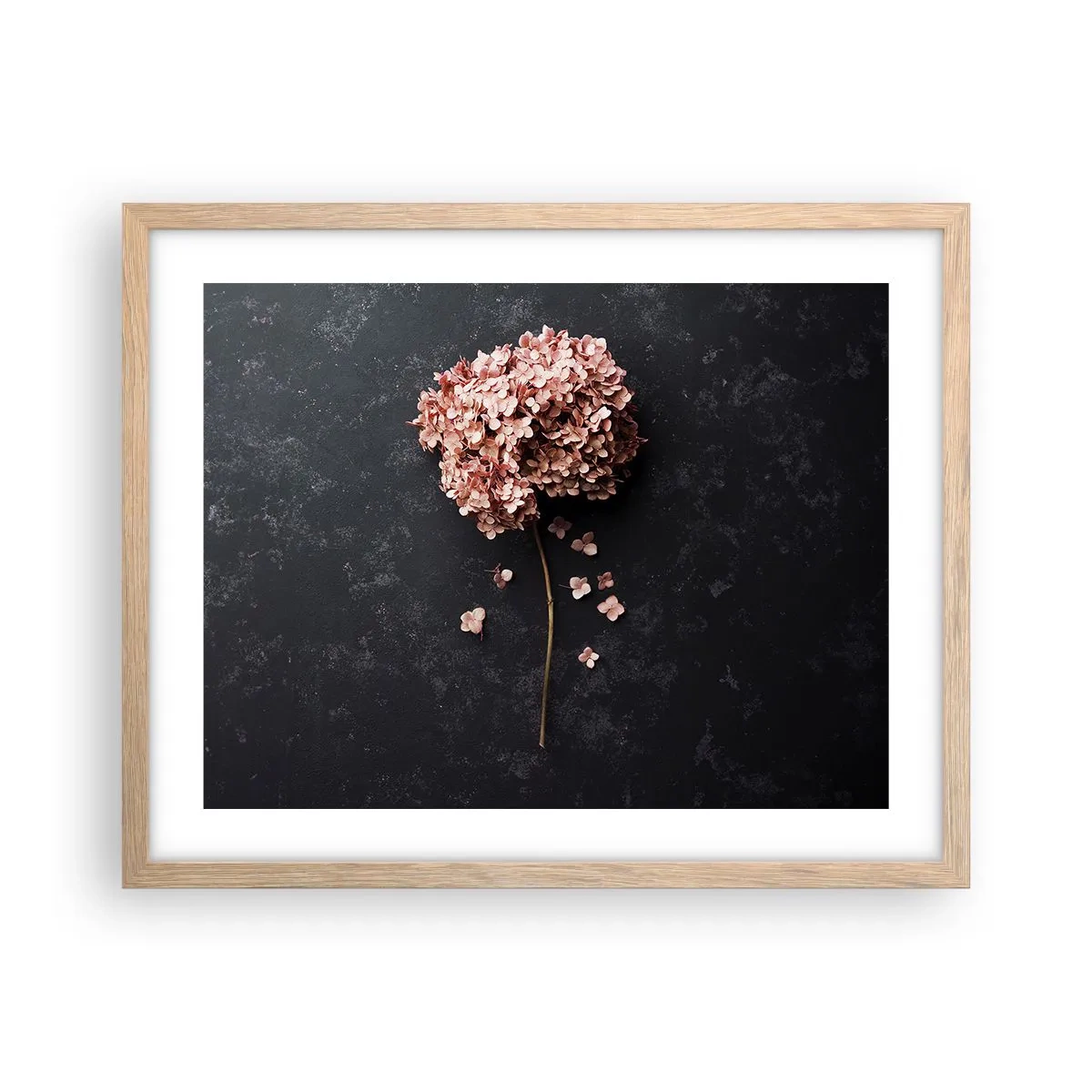 Plakát v rámu světlý dub - Skutečně romantické znamení - 50x40 cm