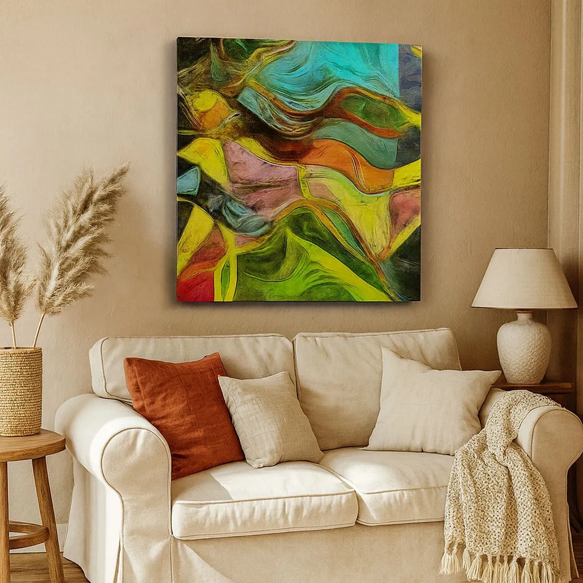 Obraz na plátně - Pohyb je život - 30x30 cm