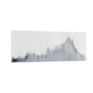 Obraz na skle - Tajemný záznam - 140x50 cm