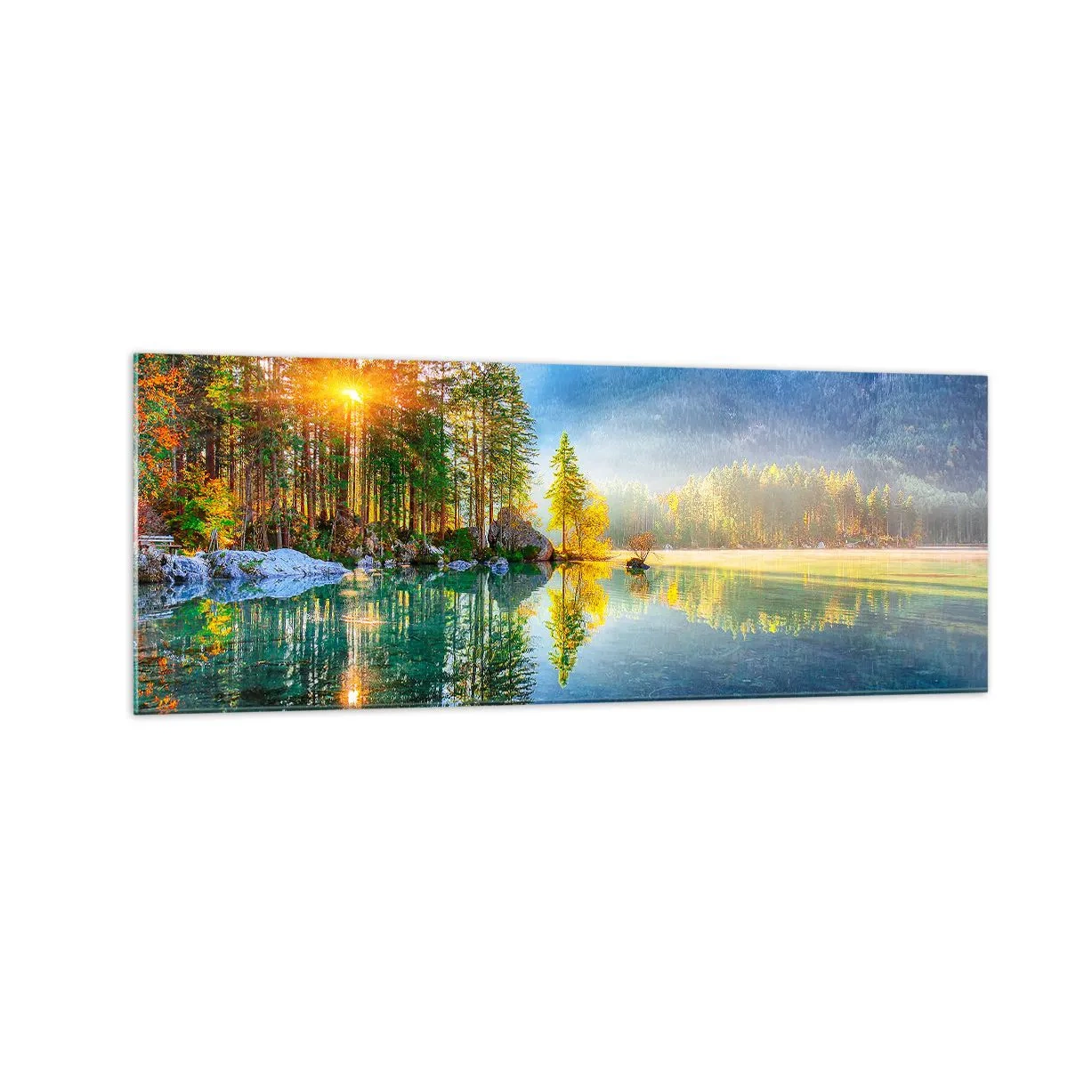 Obraz na skle - Majestát a sladkost - 140x50 cm