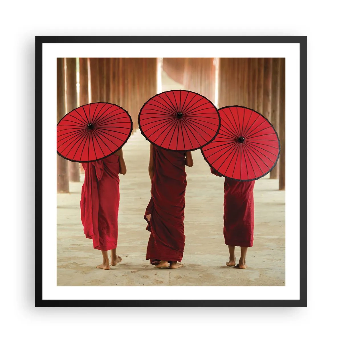 Plakát v černém rámu - Na cestě do Čisté říše - 60x60 cm