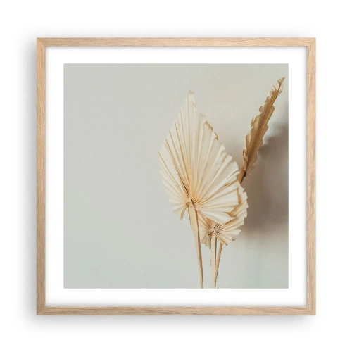 Plakát v rámu světlý dub - Když potřebuješ útěchu - 50x50 cm