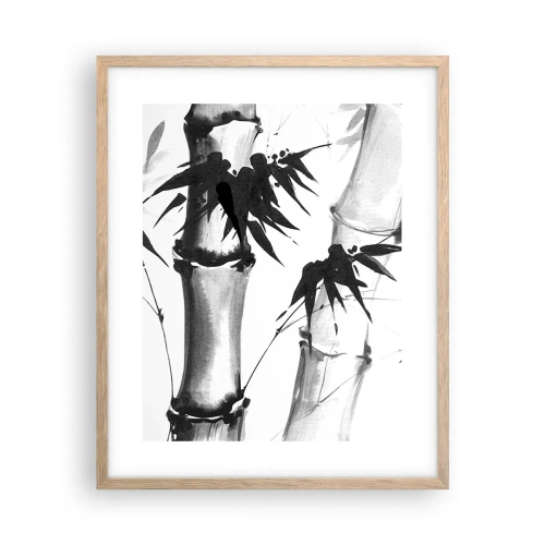 Plakát v rámu světlý dub - Blízký záběr na orient - 40x50 cm