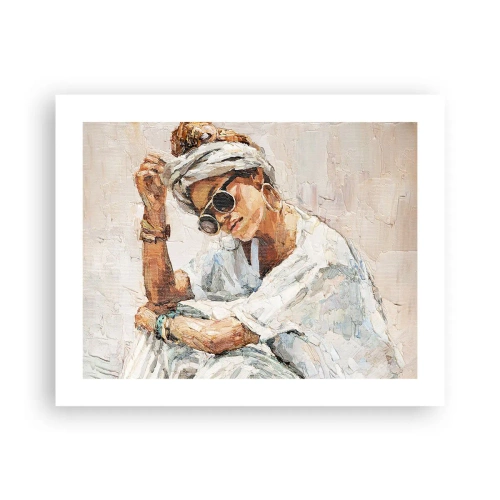 Plakát - Portrét v plném slunci - 50x40 cm
