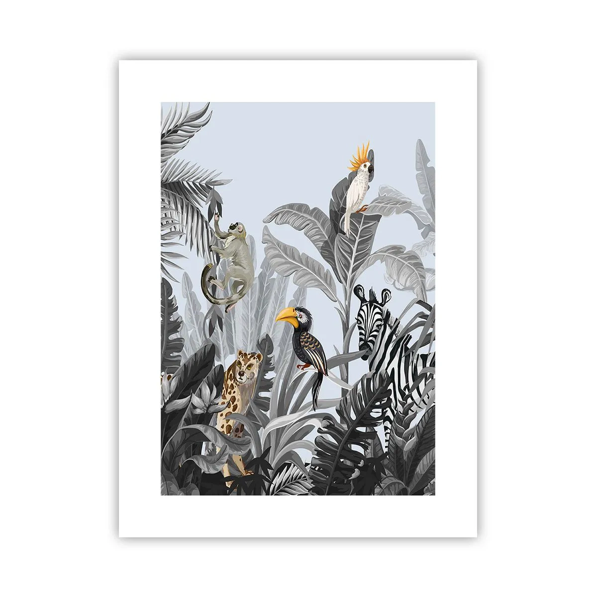 Plakát - Africká pohádka - 30x40 cm