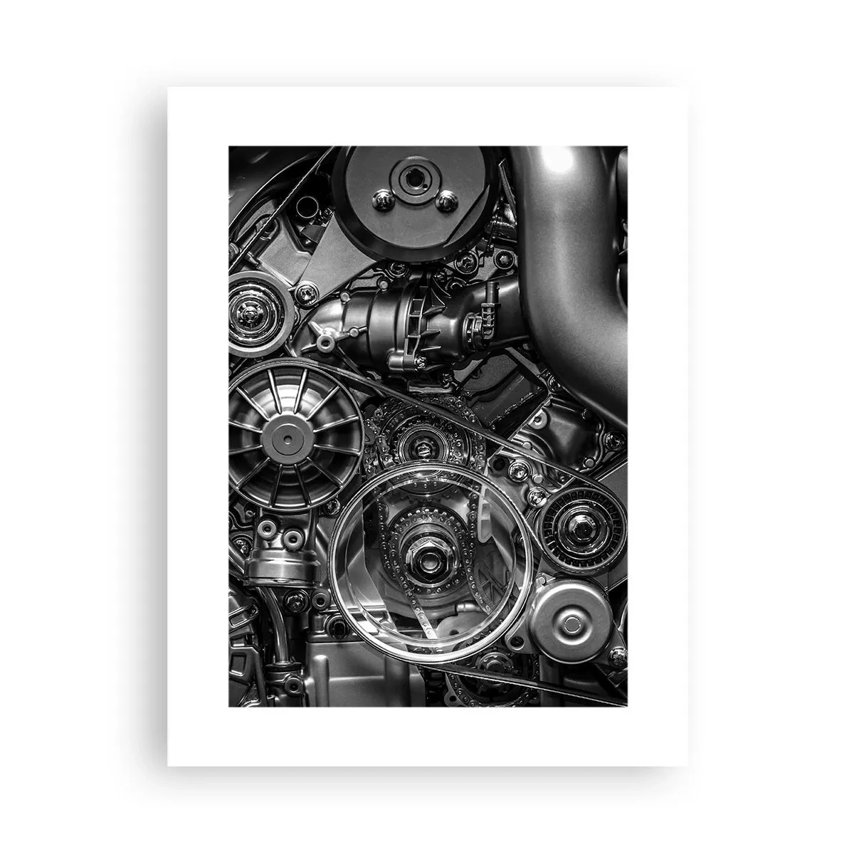 Plakát - Poezie mechaniky - 30x40 cm