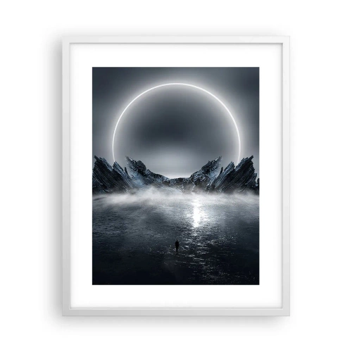 Plakát v bílém rámu - Finále příběhu - 40x50 cm