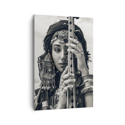 Obraz na plátně - Samotná hudba orientu - 70x100 cm
