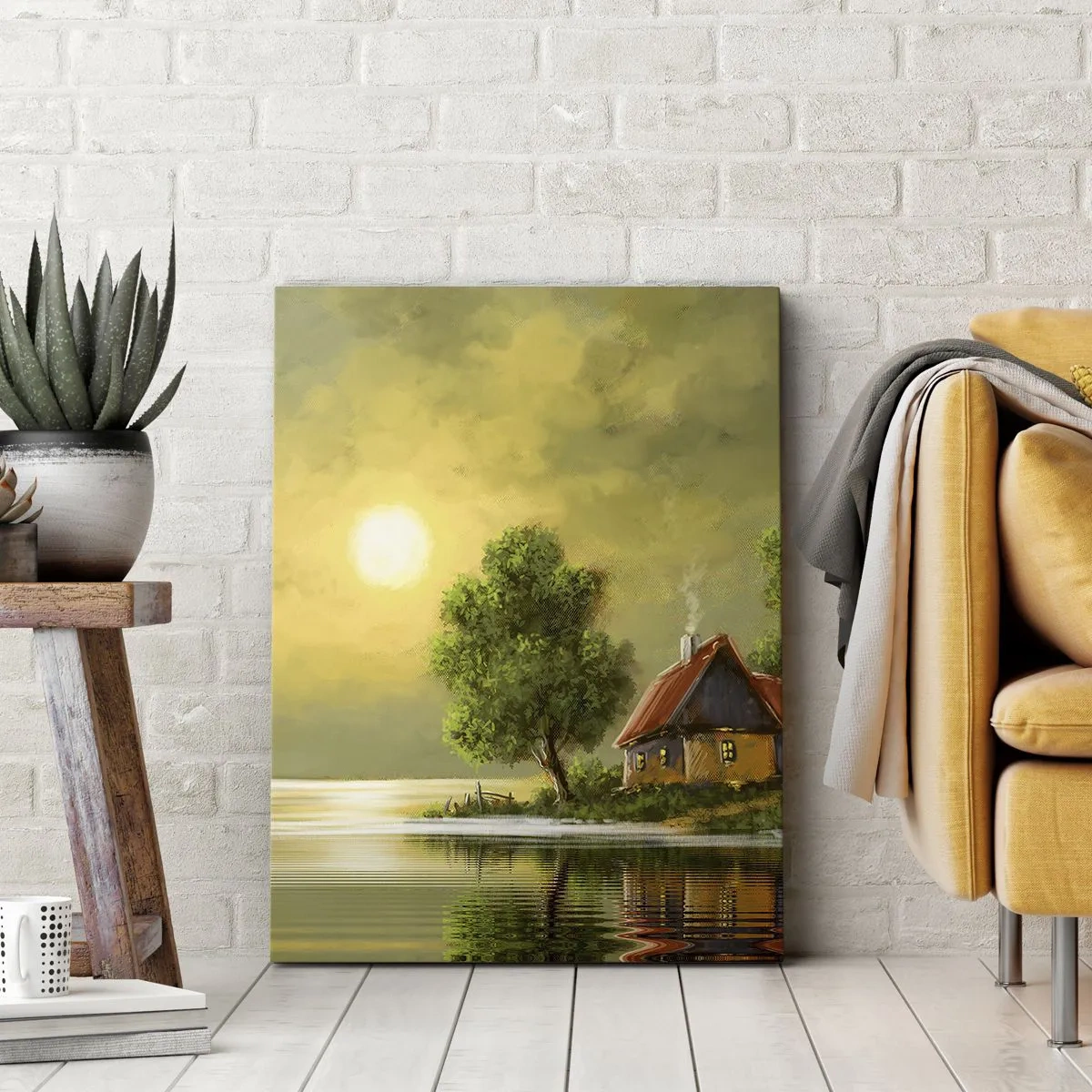 Obraz na plátně - Krásně, jako z obrázku - 45x80 cm