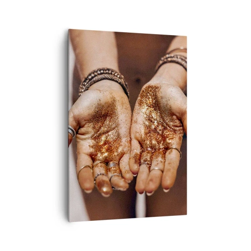 Obraz na plátně - Dárek pro tebe - 70x100 cm