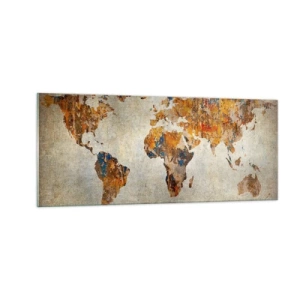 Obraz na skle - Skutečně velký svět - 100x40 cm