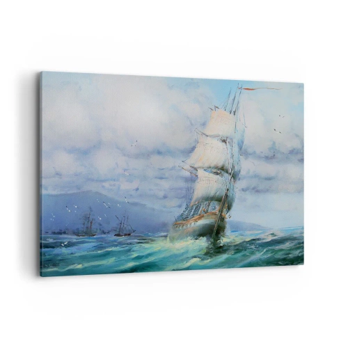 Obraz na plátně - Šťastnou cestu - 100x70 cm