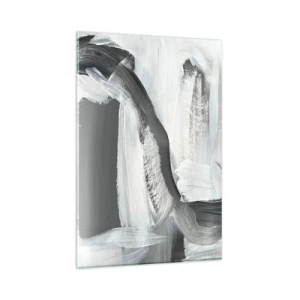 Obraz na skle - Pevným pohybem - 80x120 cm