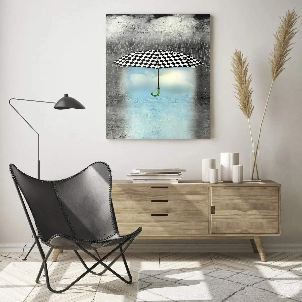 Obraz na skle - A přece je to možné - 50x70 cm