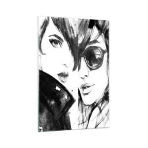 Obraz na skle - Znásobená krása - 70x100 cm