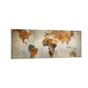 Obraz na skle - Skutečně velký svět - 140x50 cm