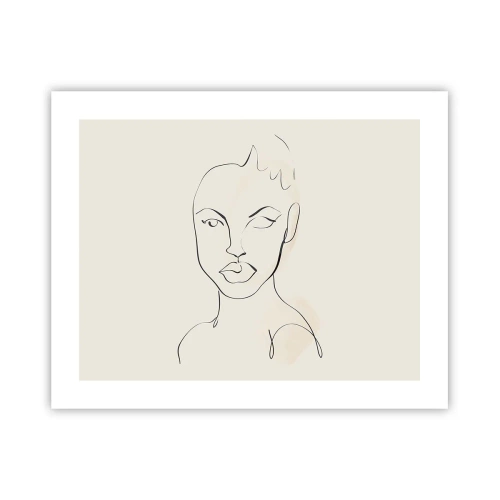 Plakát - Obrys smyslnosti - 50x40 cm