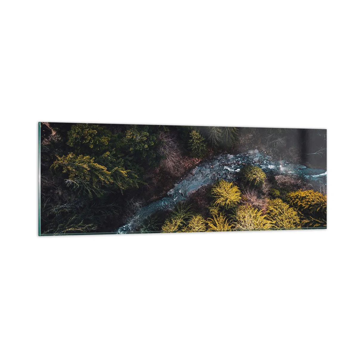 Obraz na skle - Rychle, stále rychleji - 90x30 cm