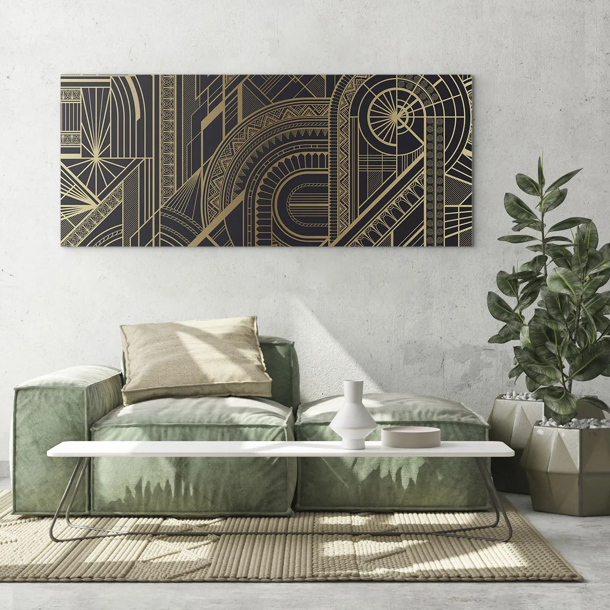 Obraz na skle - Koncepty, nápady, plány - 100x40 cm
