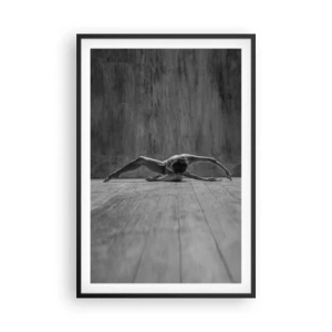 Plakát v černém rámu - Nalezená symetrie - 61x91 cm