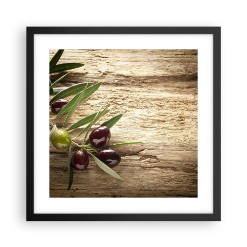 Plakát v černém rámu - Přímo od přírody - 40x40 cm
