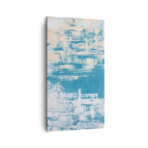 Obraz na plátně - Přes rampouch - 45x80 cm