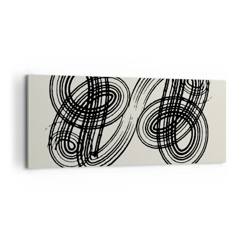 Obraz na plátně - Vyšlo to spontánně - 100x40 cm
