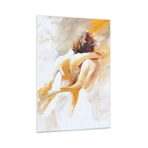 Obraz na skle - Blízkost v nebi - 50x70 cm