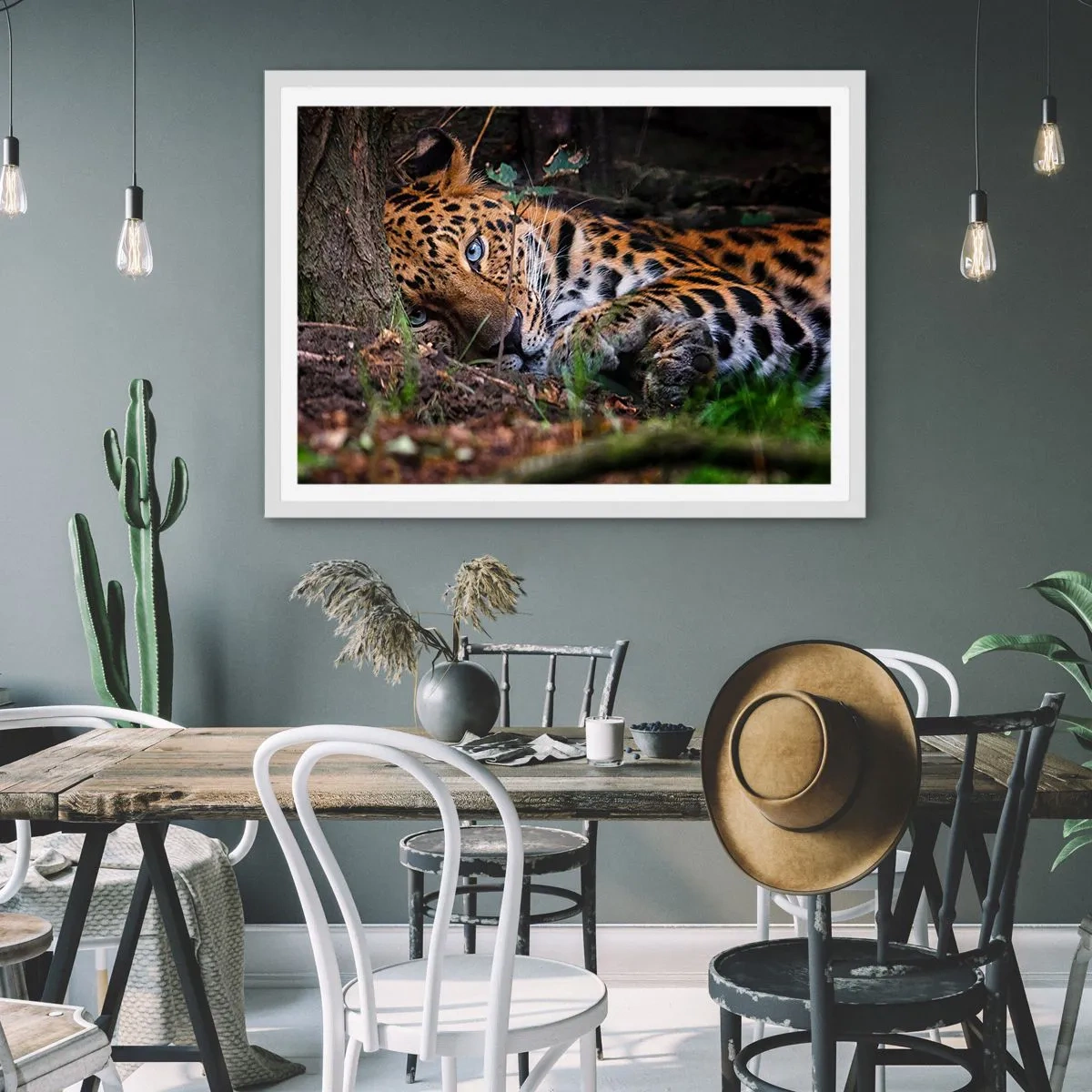 Plakát v bílém rámu - Věř mi - 50x40 cm