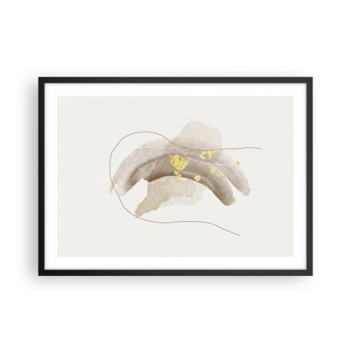 Plakát v černém rámu - Vesmírná bytost - 70x50 cm