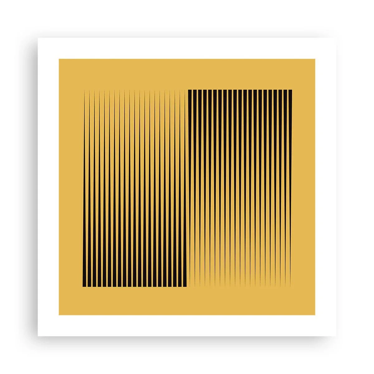 Plakát - Čtverec protikladů - 50x50 cm