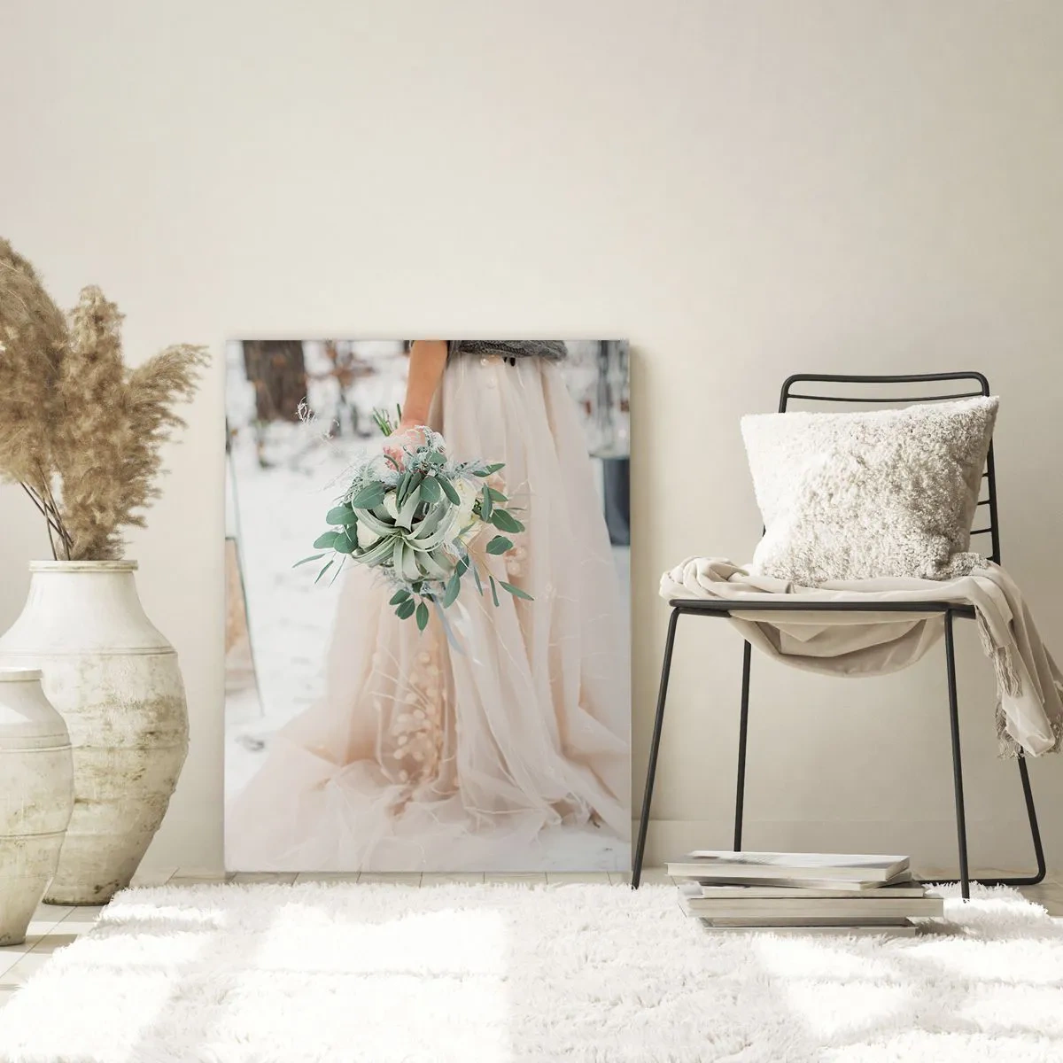 Obraz na skle - A žili šťastně až do smrti - 70x100 cm