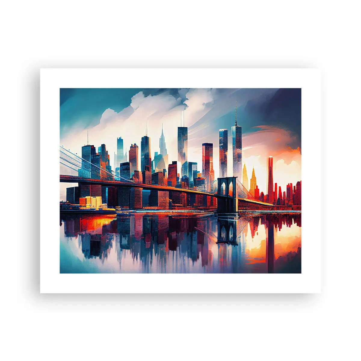 Plakát - Famózní New York - 50x40 cm