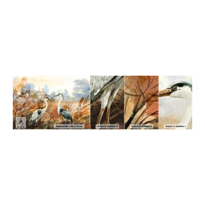 Fototapeta Vzorek Standard Eco - Kam na podzim? - Jeřáb, Ptactvo, Příroda - 100x30 cm