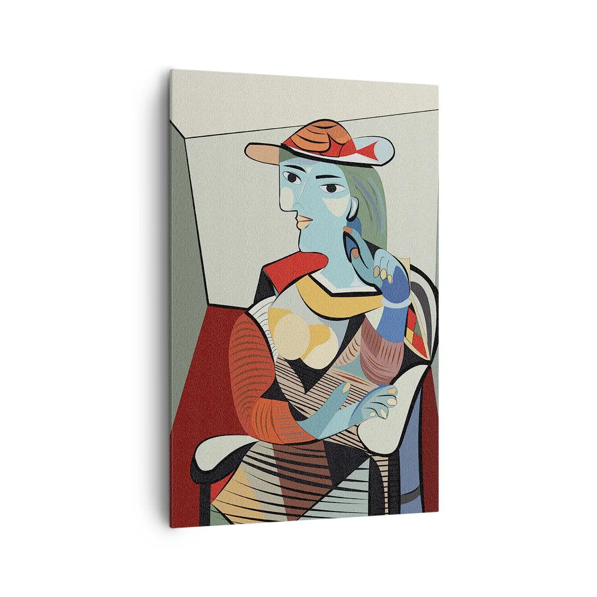 Obraz na plátně - Očima Picassa - 80x120 cm