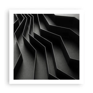 Plakát - Prostorový pořádek - 60x60 cm