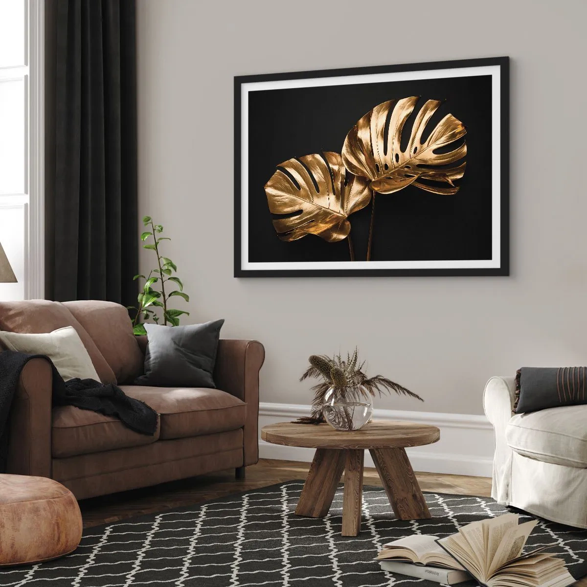 Plakát v černém rámu - Poklady přírody - 91x61 cm