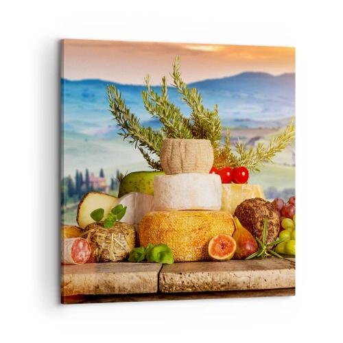 Obraz na plátně - Italská radost ze života - 60x60 cm