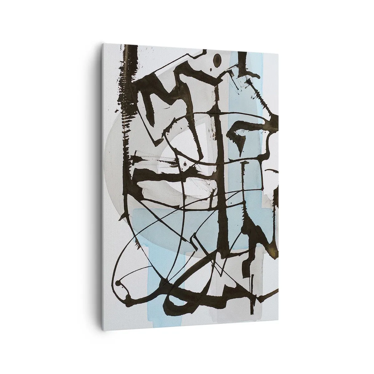 Obraz na plátně - Přesto modrá - 70x100 cm