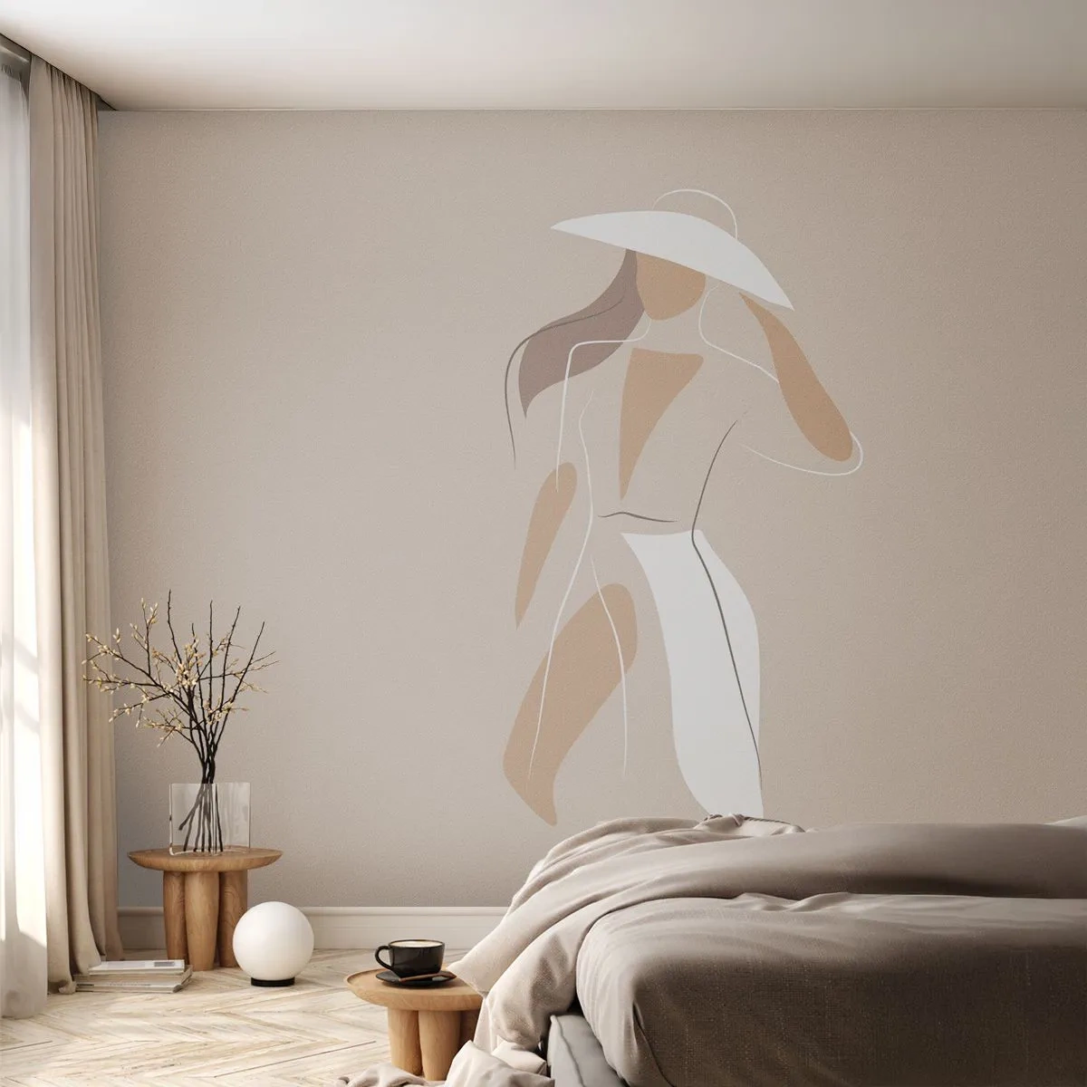 Fototapeta Samolepicí Deluxe Sticker - Móda je zábava - Žena, Grafika, Móda - 250x175 cm