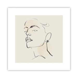 Plakát - Hrdý pohled - 30x30 cm