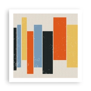 Plakát - Záznam hudby - 60x60 cm