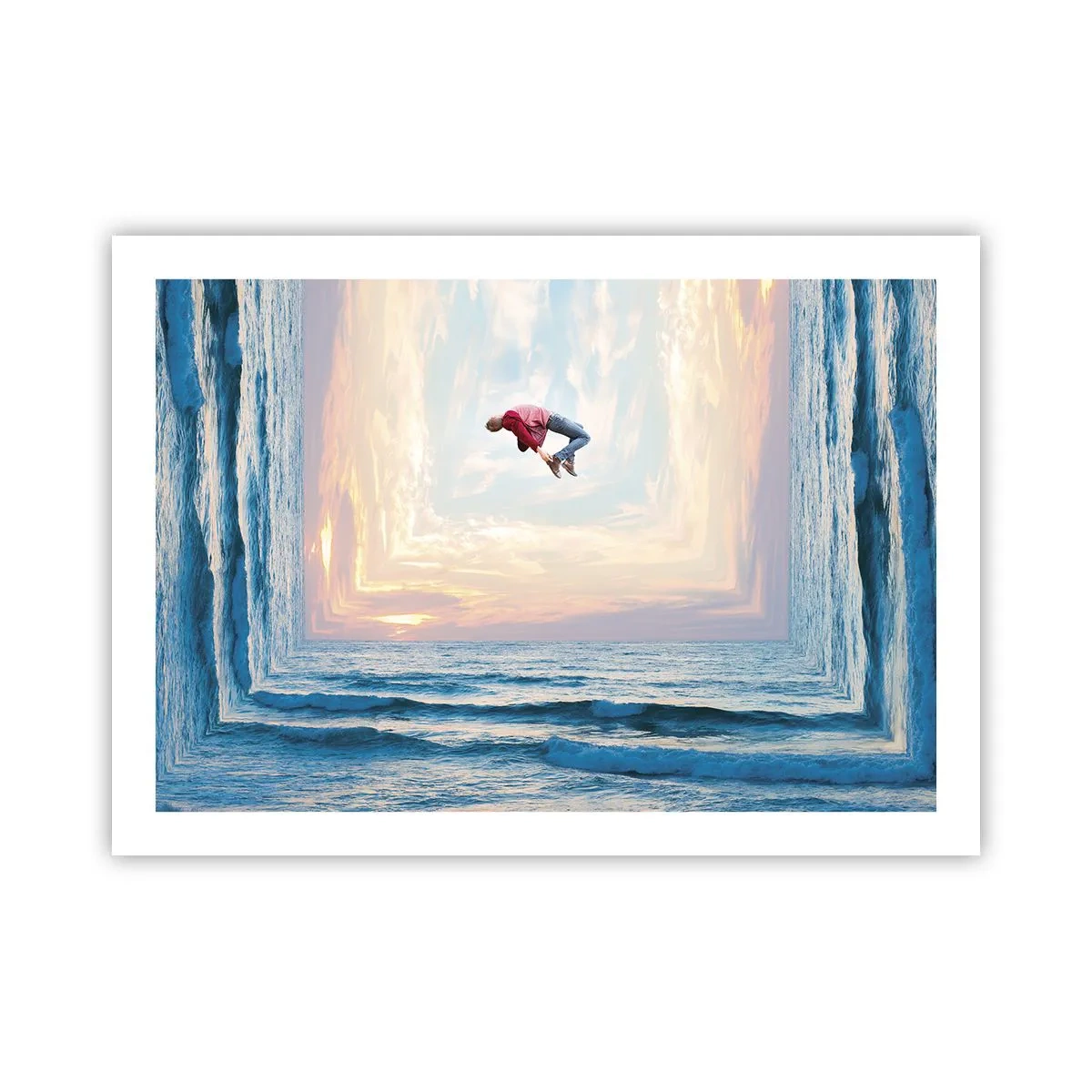 Plakát - Do jiné dimenze - 70x50 cm