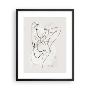 Plakát v černém rámu - Umění svádění - 40x50 cm