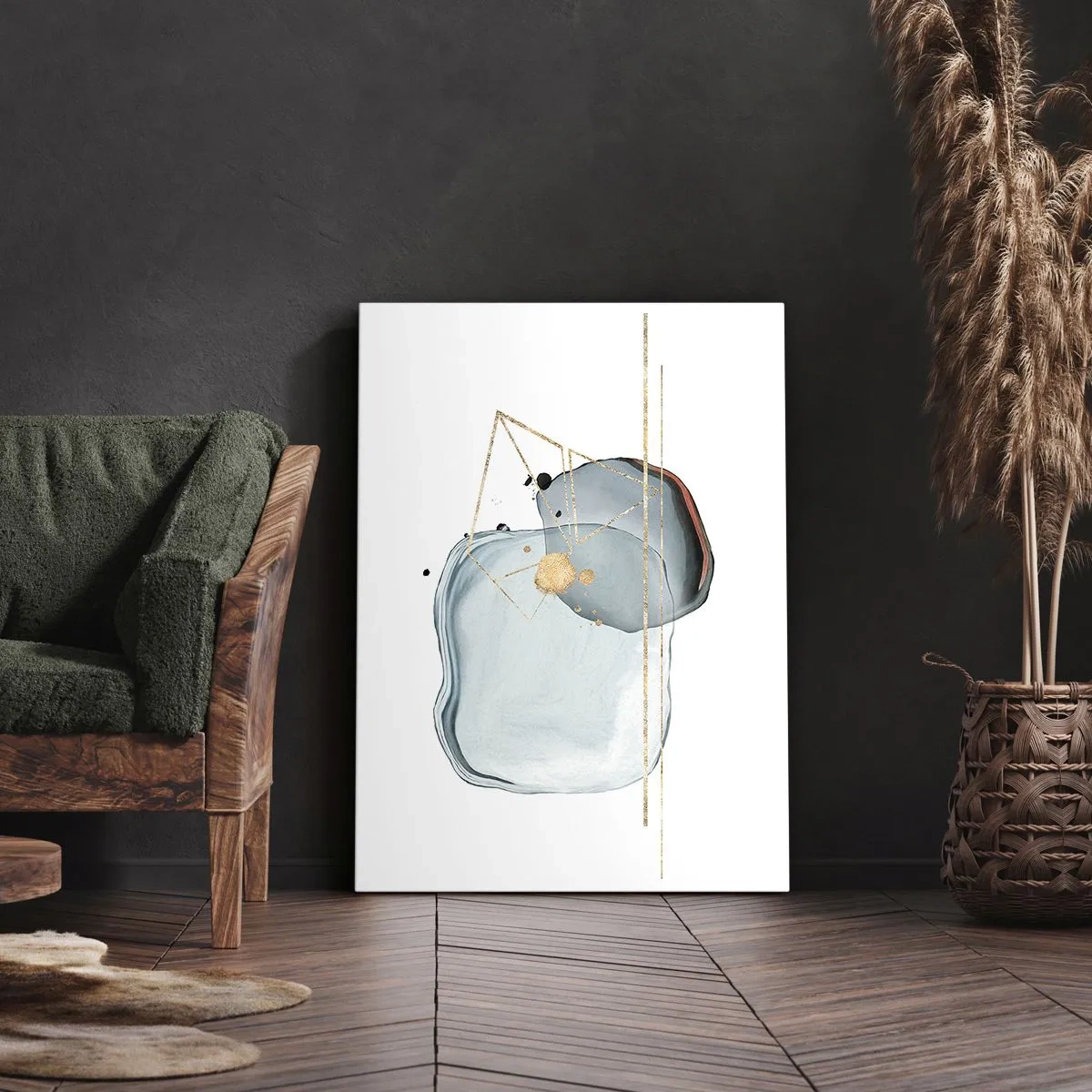 Obraz na plátně - Studie kapky - 50x70 cm