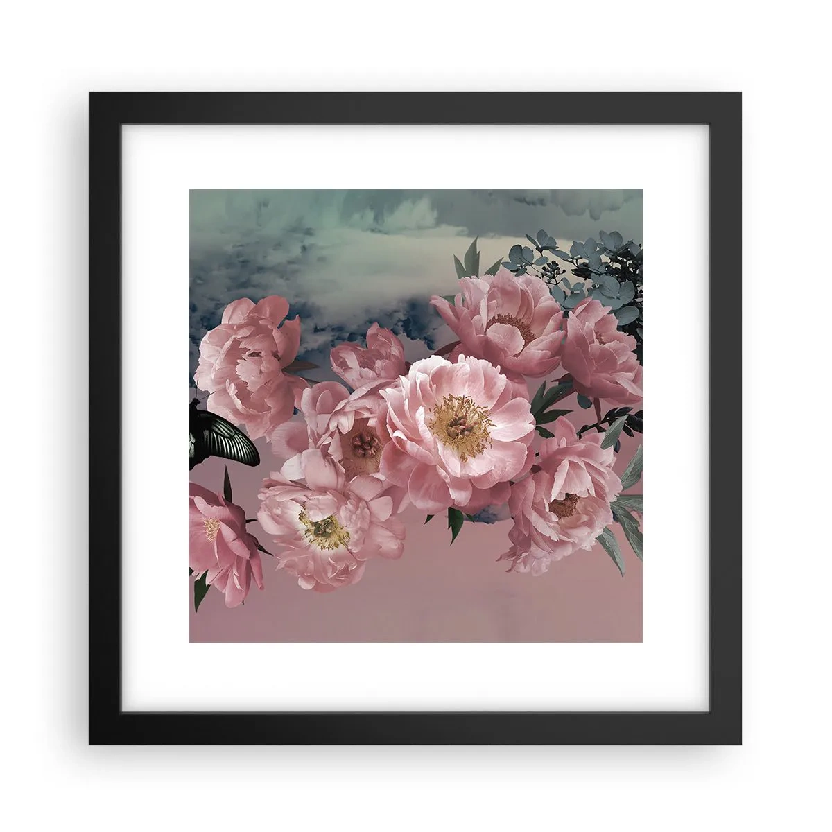 Plakát v černém rámu - Vrchol romantismu - 30x30 cm